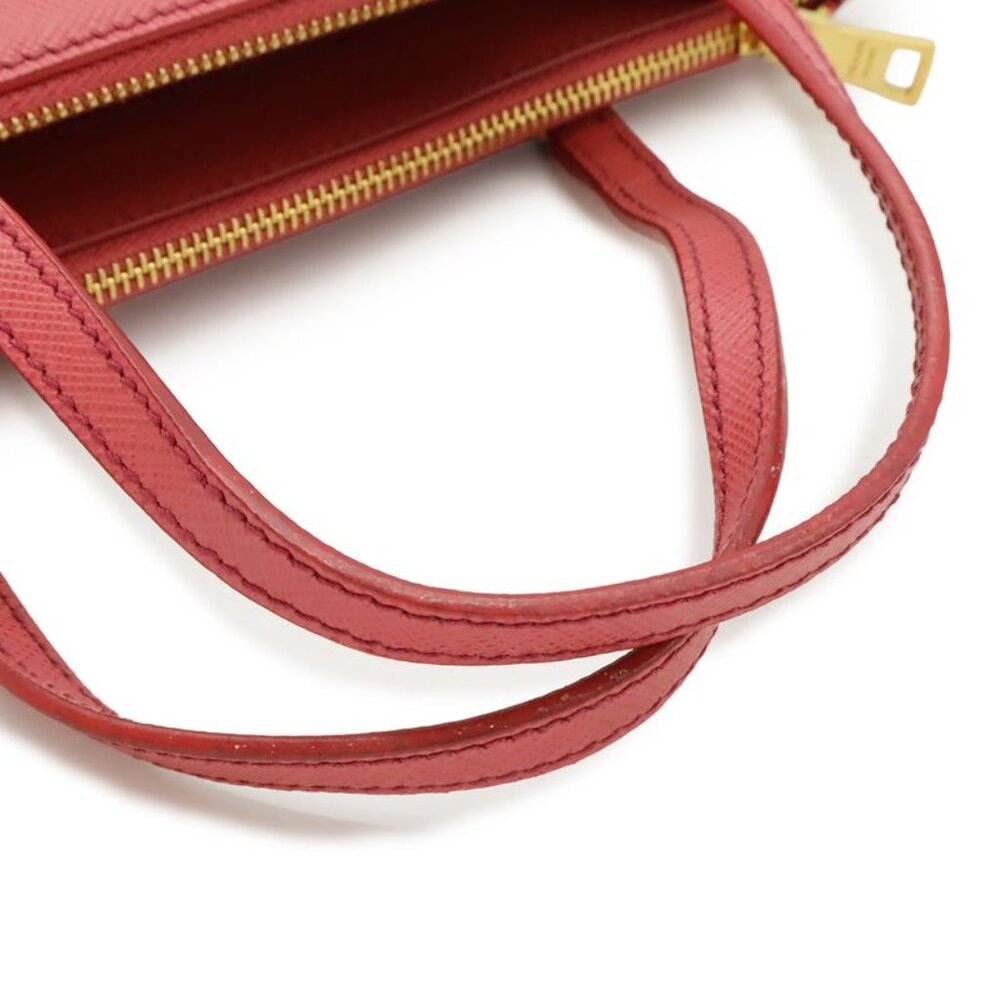 Prada Galliera Triangle Logo Handbag Mini Bag 2-Way Shoulder Bag Crossbody - Picture 4 of 9